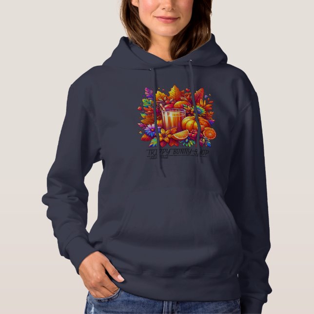 Autumn Mood: Happy Season / Hoodie Abstract #1 T Shirt (Framsida)