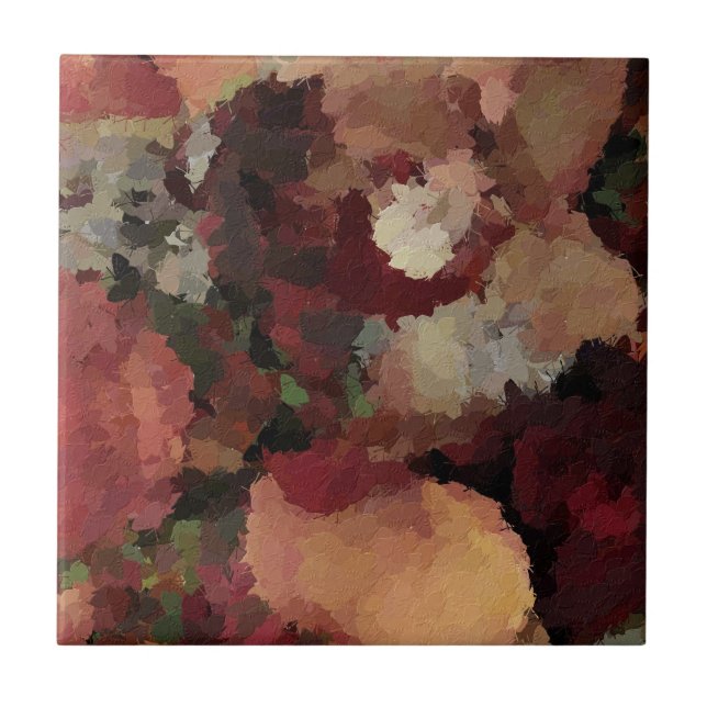 Autumn Mosaics Kakelplatta (Framsidan)