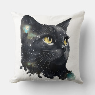 Autumn Mountain Landscape Throw Pillow Kudde