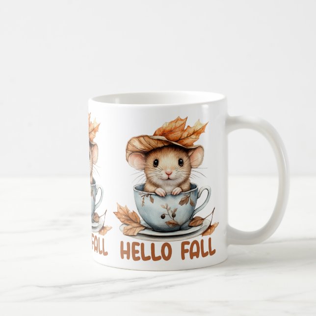 Autumn Mouse Coffee Mug Kaffemugg (Höger)