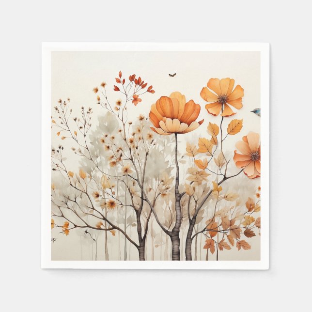 Autumn Napkins Pappersservett (Framsidan)