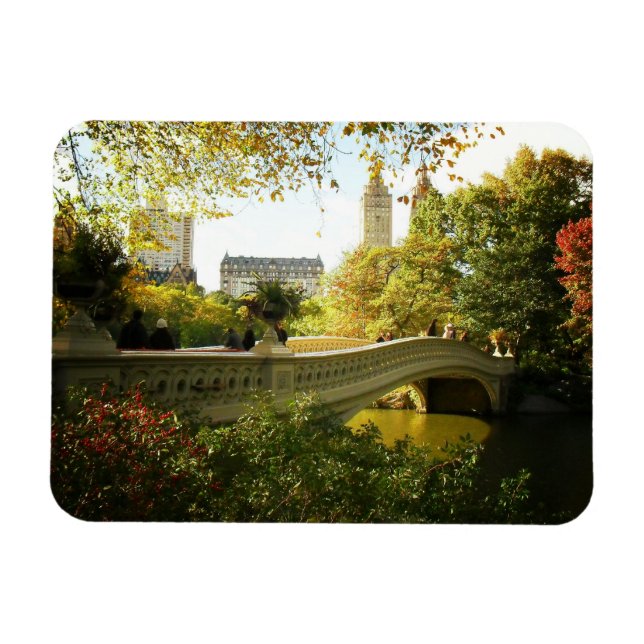 Autumn New York Decorative - Central Park Magnet (Horisontell)