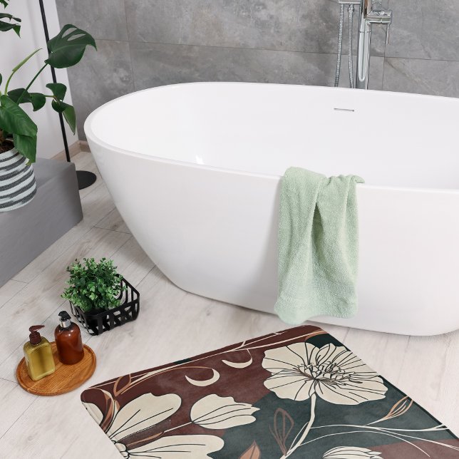 Autumn Noir Bloom Badrumsmatta (Skapare uppladdad)