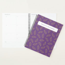 Autumn Oak Planner - Druv/majs