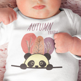 Autumn Panda T Shirt