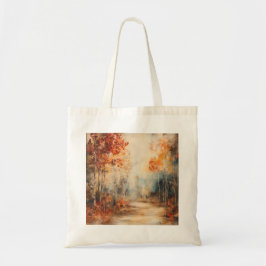 Autumn Pathway Tote Tygkasse