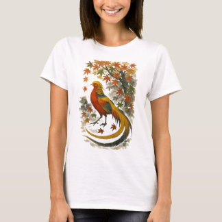 【Autumn Phoenix Japanese Art Women’s T-Shirt】 T Shirt