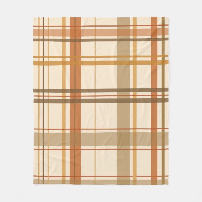 Autumn Plaid Fleece Blanket  (Framsidan)