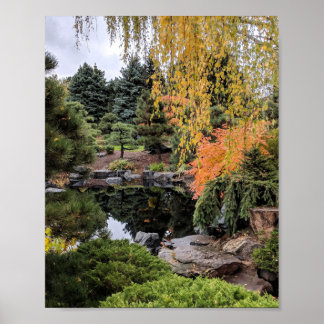 Autumn Pond Poster