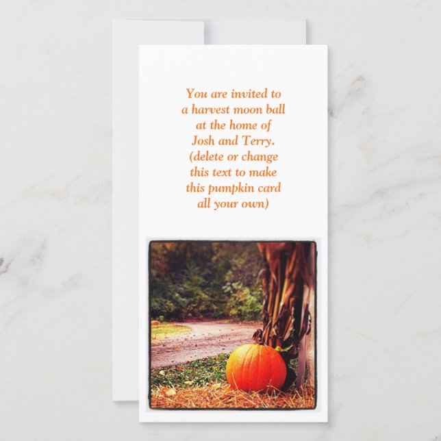 Autumn Pumpkin (Framsida)