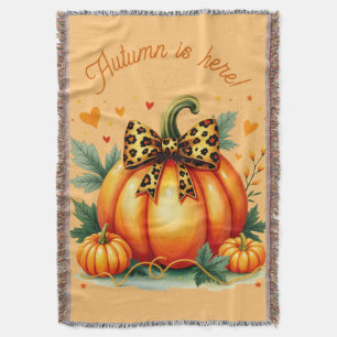 Autumn Pumpkin Filt