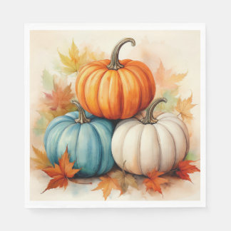 Autumn Pumpkin Luncheon Napkin Pappersservett
