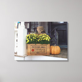 Autumn Pumpkin - Martha's Vineyard Canvastryck