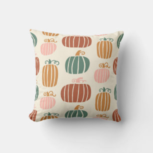 Autumn Pumpkin Mönster Kudde