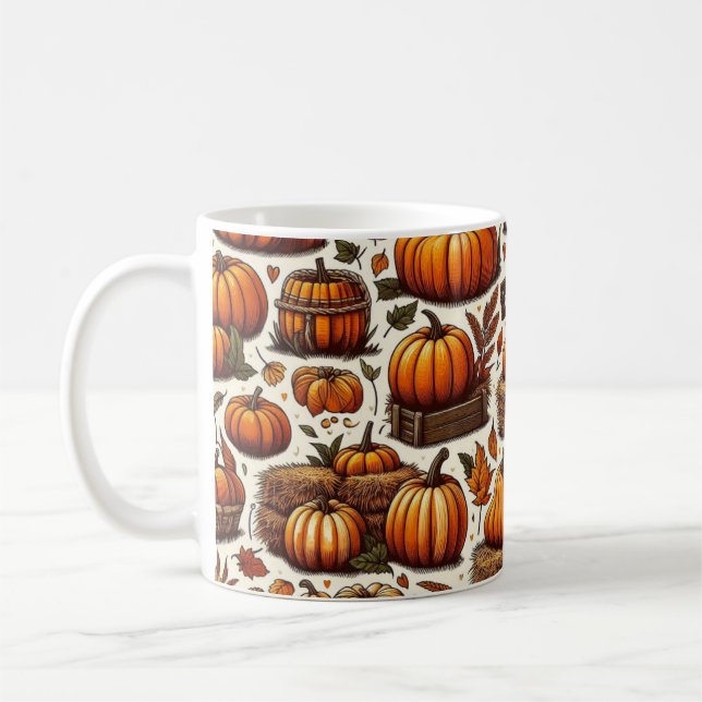 Autumn Pumpkin Mugg (Vänster)