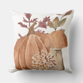 Autumn Pumpkin Mushroom Kudde