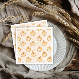 Autumn Pumpkin Pappersservett