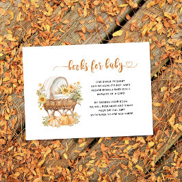 Autumn Pumpkins Bokar för Baby Tilläggskort