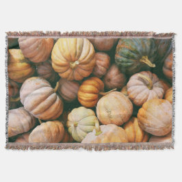 Autumn Pumpkins Filt