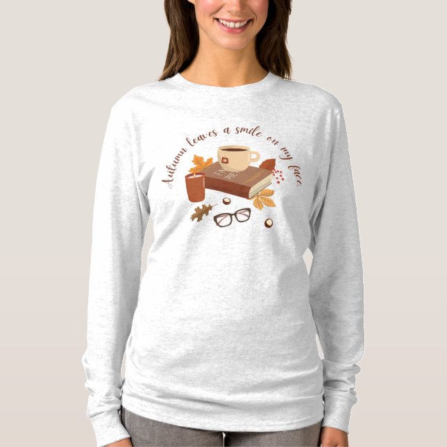 Autumn Pun Shirt T Shirt (Framsida)