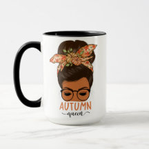 Autumn Queen Fall Coffee Mugg