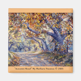 "Autumn Road" Magnet