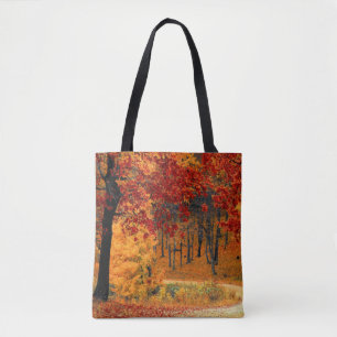 Autumn Road Tygkasse