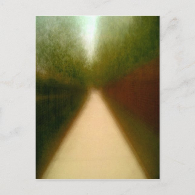 Autumn Road Vykort (Framsida)