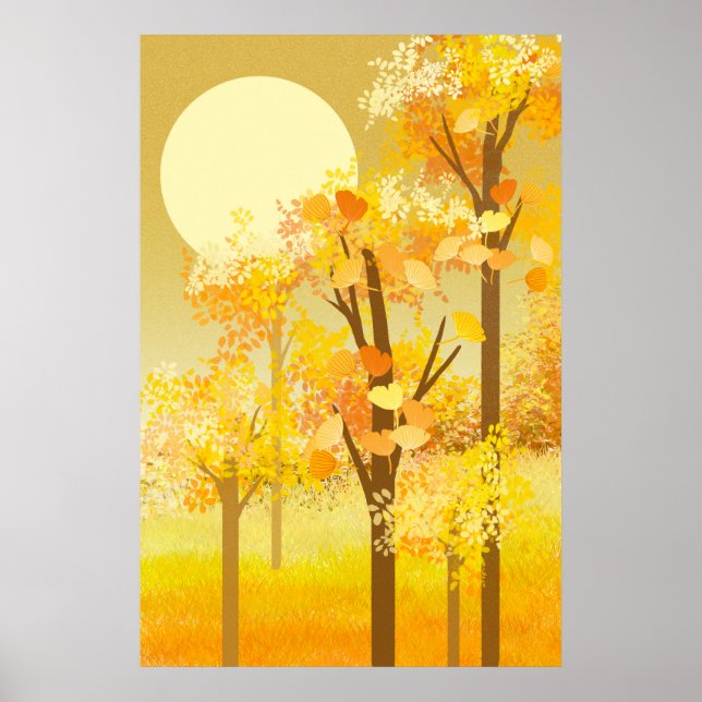 Autumn Scenery Poster (Framsidan)