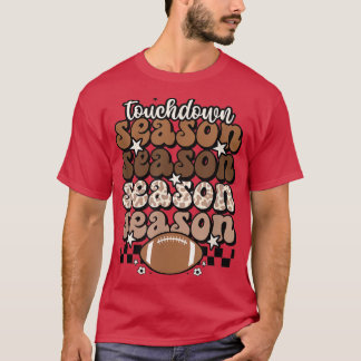 Autumn Season Leopard pattern Touchdown Season Rug T Shirt