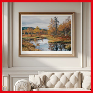 Autumn Sergranaten Finska Ruska Reflection Poster