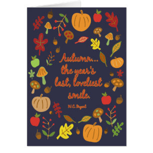 Autumn Smile OBS Kort