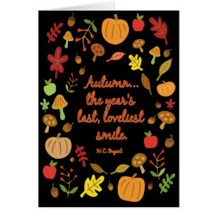 Autumn Smile OBS Kort