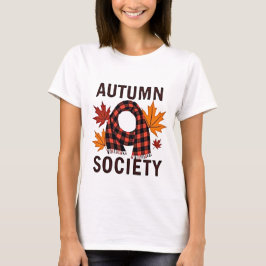 Autumn Society - Personlig Play Brev-fyllning T Shirt