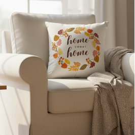 Autumn sofa cushion, autumn cushion with filling kudde