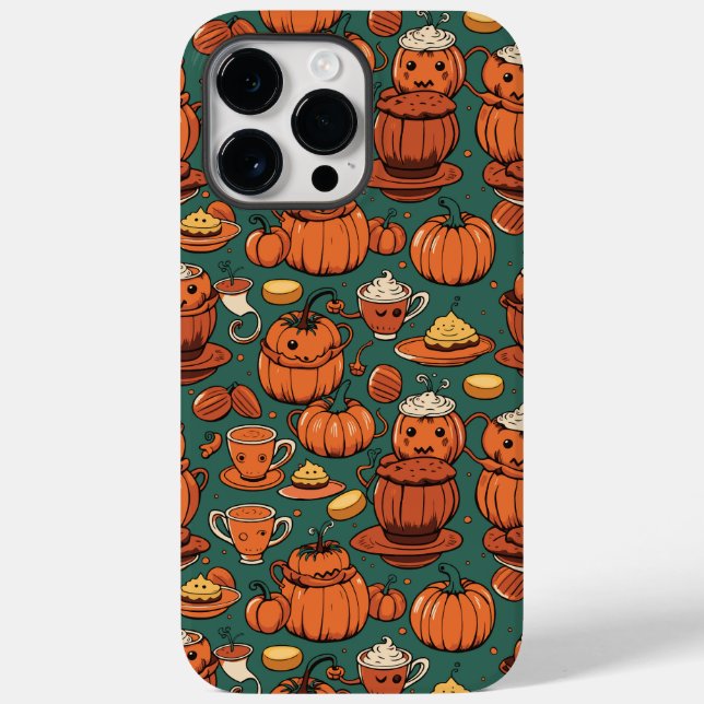 Autumn Spooky Pumpkin Pizzazz Party (Baksida)
