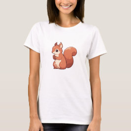 Autumn Squirrel Aesthetic T Shirt