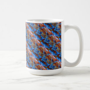 "Autumn Streams" Abstract Design Mugg