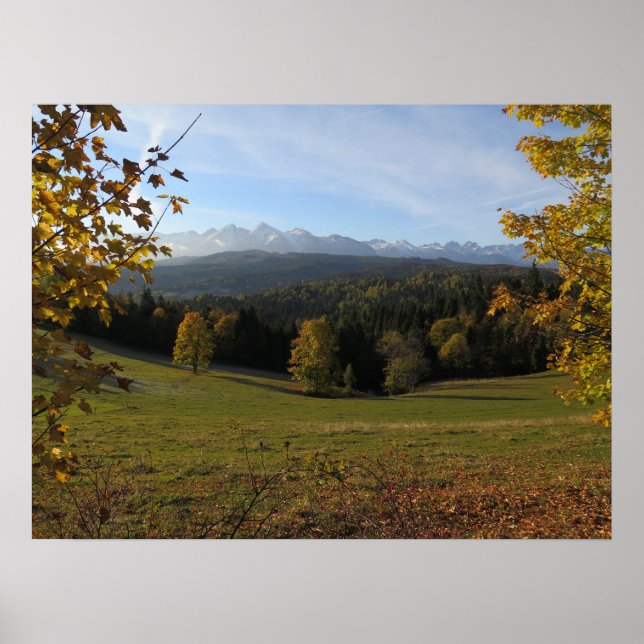 Autumn Tatras Poster (Framsidan)
