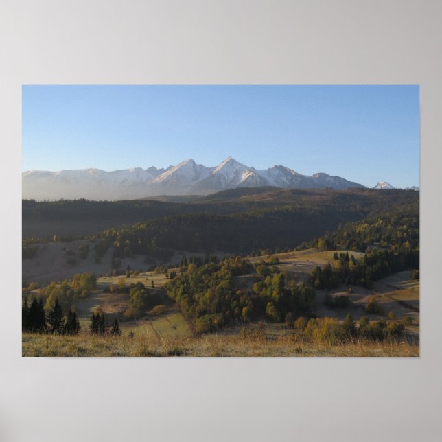 Autumn Tatras Poster (Framsidan)