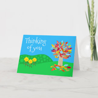 Autumn Thinking of You card by Jo Images Kort