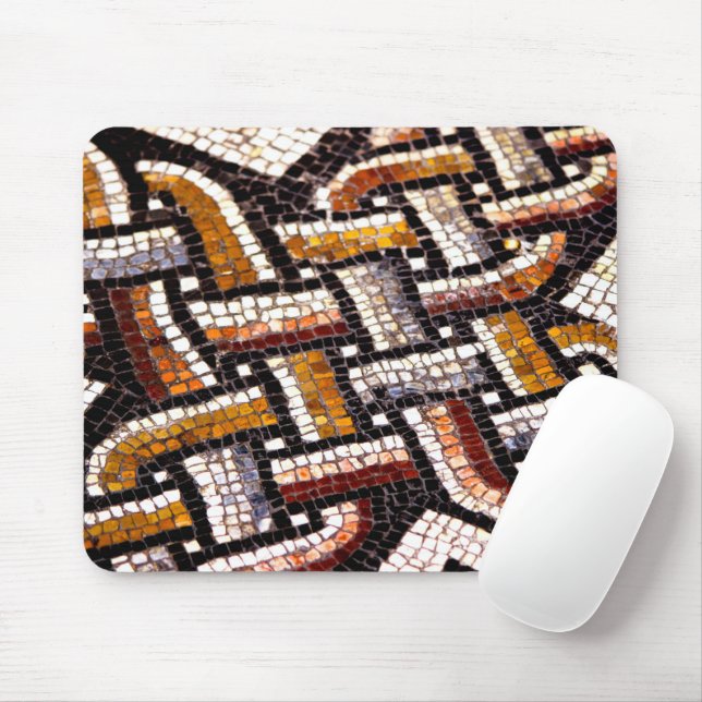 Autumn Toning Roman Mosaic Musmatta (Med mus)