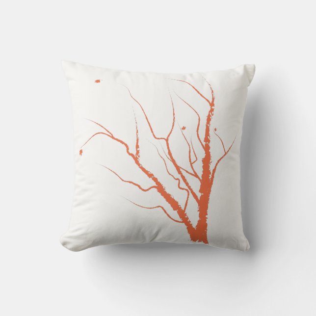 Autumn Träd Pillow Kudde (Framsida)