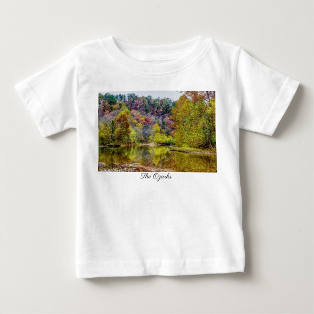 Autumn Tranquilitet Baby T-Shirt (Framsida)
