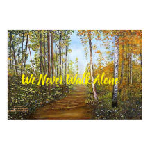 "AUTUMN VÄG POSTER"