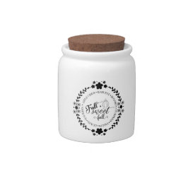 Autumn Vibes Candy Jar Godisskål