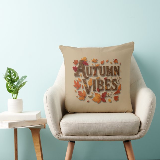 Autumn Vibes Dekorativ kudde (Stol)