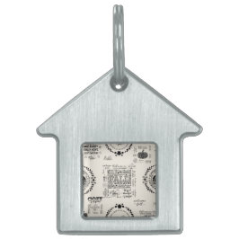 Autumn Vibes Dog ID Tags ID-bricka Husdjur