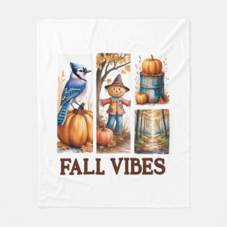 Autumn Vibes Fall Vibes Fleecefilt