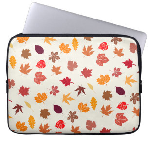 Autumn Vibes Höst löv Laptop Fodral